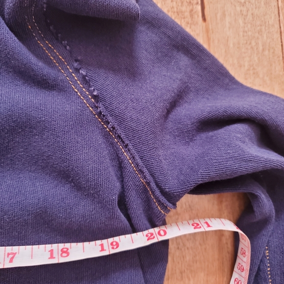 Free people boho cotton long sleeve stretchy Dress WOMEN'S Sz L - Picture 6 of 11